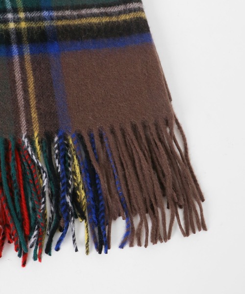 TWEED MILL（ツイードミル）の「TWEED MILL　70-190 Lambswool Knee Rug（マフラー・メンズ・ブラック/ブルー/チャコールグレー/グレー/グレー系その他/イエロー系その他/ブラウン/グリーン系その他/ブルー系その他/パープル・ONE）」の16枚目の写真