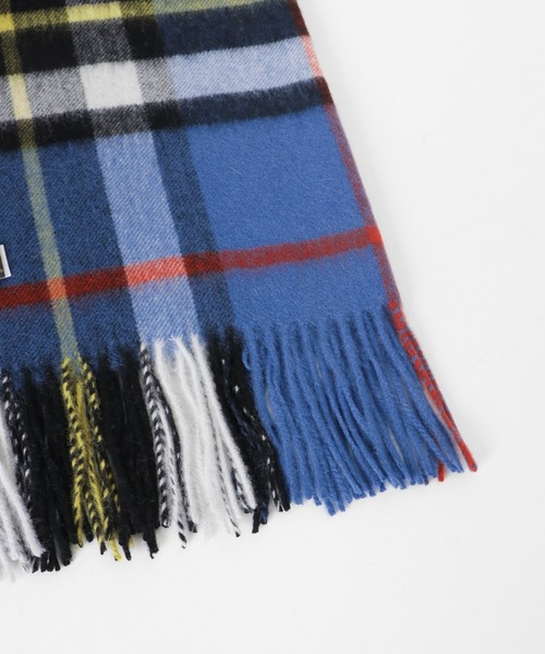 TWEED MILL（ツイードミル）の「TWEED MILL　70-190 Lambswool Knee Rug（マフラー・メンズ・ブラック/ブルー/チャコールグレー/グレー/グレー系その他/イエロー系その他/ブラウン/グリーン系その他/ブルー系その他/パープル・ONE）」の18枚目の写真