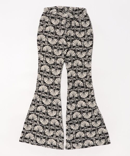 BILLABONG(ビラボン)の「BILLABONG/ビラボン FLARE RIB LEGGING PANTS ロンパン BG013704(その他パンツ・レディース・ブラック/ケリーグリーン/ブラック系その他/ホワイト・M)」の5枚目の写真