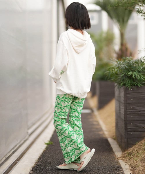 BILLABONG(ビラボン)の「BILLABONG/ビラボン FLARE RIB LEGGING PANTS ロンパン BG013704(その他パンツ・レディース・ブラック/ケリーグリーン/ブラック系その他/ホワイト・M)」の14枚目の写真