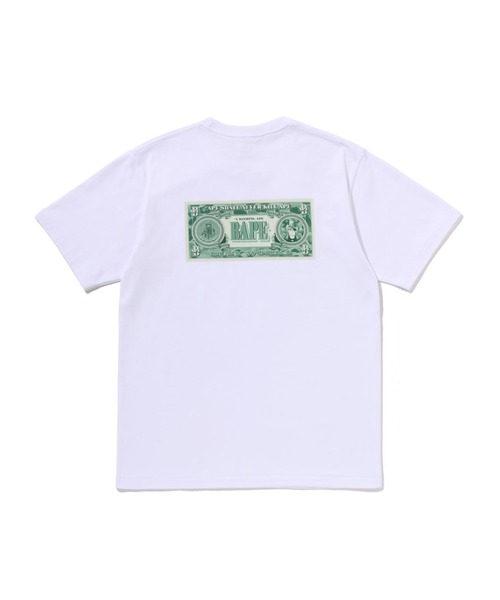 A BATHING APE（アベイシングエイプ）の「BAPE BANKNOTE TEE（Tシャツ/カットソー・メンズ・グレー/ブラック/ホワイト・XX-LARGE/LARGE/SMALL/MEDIUM/X-LARGE/XXX-LARGE）」の4枚目の写真