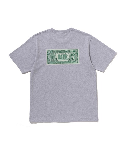 A BATHING APE（アベイシングエイプ）の「BAPE BANKNOTE TEE（Tシャツ/カットソー・メンズ・グレー/ブラック/ホワイト・XX-LARGE/LARGE/SMALL/MEDIUM/X-LARGE/XXX-LARGE）」の6枚目の写真