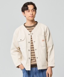 KRIFF MAYER（クリフメイヤー）の「ノーカラーデニムカバーオール（カバーオール）」