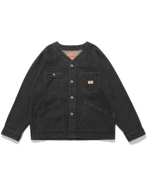 KRIFF MAYER（クリフメイヤー）の「ノーカラーデニムカバーオール（カバーオール）」