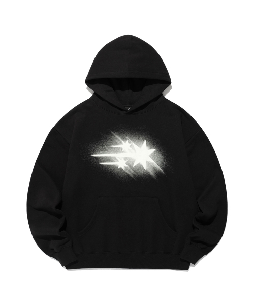 NICE GHOST CLUB(ナイスゴーストクラブ)の「MOVING SYMBOL HOODIE_BLACK(NG2EFUM416A)(パーカー・レディース・ブラック・SMALL/MEDIUM/LARGE)」の1枚目の写真