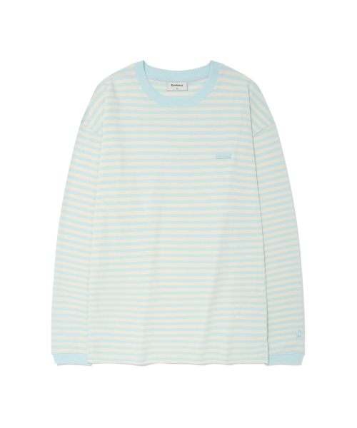 COVERNAT(カバーナット)の「ベーシックストライプロングスリーブスカイブルー(Tシャツ/カットソー・レディース・その他・SMALL/MEDIUM/LARGE/X-LARGE)」の2枚目の写真