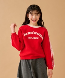 by LOVEiT | レースロゴニット(ニット/セーター)