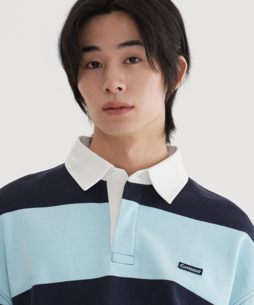 COVERNAT(カバーナット)の「アセンティックラグビー スウェット Sky Blue(スウェット・レディース・その他・X-LARGE/XX-LARGE/X-SMALL/SMALL/MEDIUM/LARGE)」の7枚目の写真