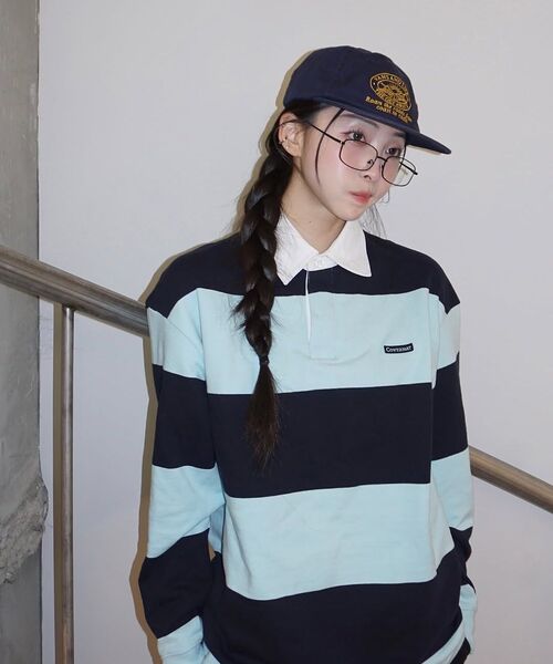 COVERNAT(カバーナット)の「アセンティックラグビー スウェット Sky Blue(スウェット・レディース・その他・X-LARGE/XX-LARGE/X-SMALL/SMALL/MEDIUM/LARGE)」の13枚目の写真