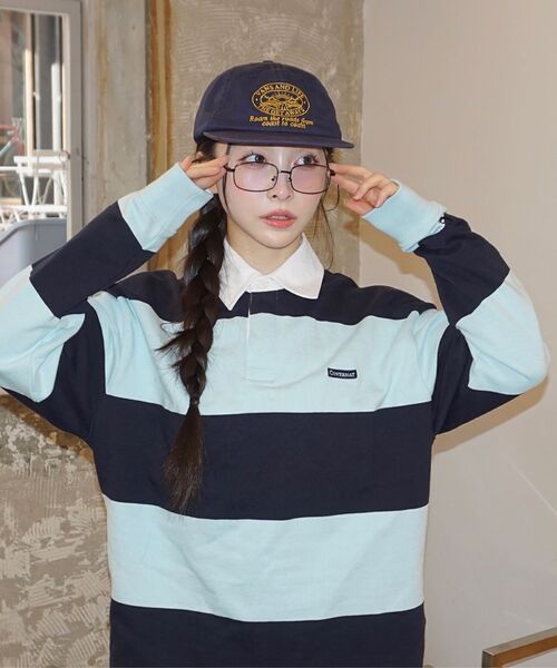 COVERNAT(カバーナット)の「アセンティックラグビー スウェット Sky Blue(スウェット・レディース・その他・X-LARGE/XX-LARGE/X-SMALL/SMALL/MEDIUM/LARGE)」の14枚目の写真