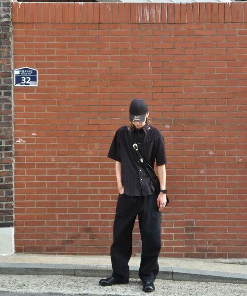ENDOOR(エンドア)の「Volume denim pants (black)(その他パンツ・メンズ・ブラック・1/2/3)」の9枚目の写真