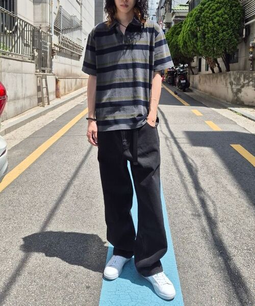 ENDOOR(エンドア)の「Volume denim pants (black)(その他パンツ・メンズ・ブラック・1/2/3)」の7枚目の写真