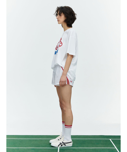 MENASOO(ミナス)の「RUNNING TRACK NYLON SHORTS_WHITE(その他パンツ・レディース・その他・S/M)」の7枚目の写真