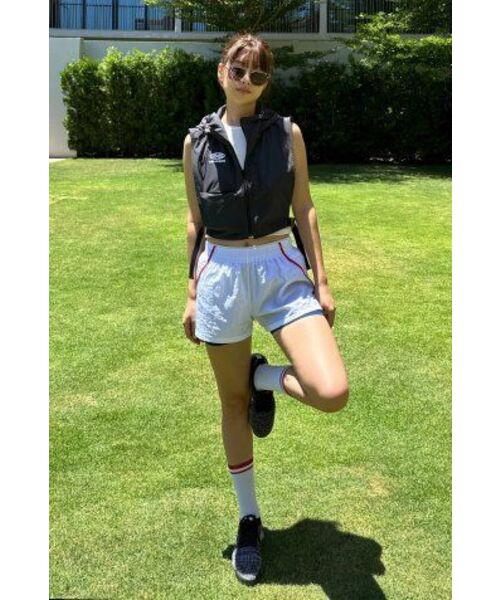 MENASOO(ミナス)の「RUNNING TRACK NYLON SHORTS_WHITE(その他パンツ・レディース・その他・S/M)」の18枚目の写真