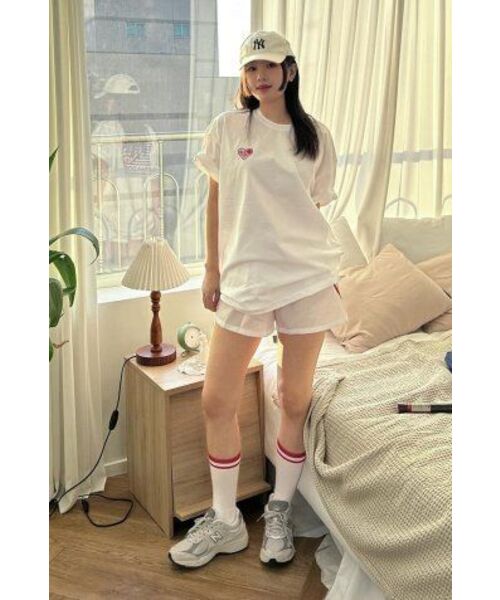MENASOO(ミナス)の「RUNNING TRACK NYLON SHORTS_WHITE(その他パンツ・レディース・その他・S/M)」の19枚目の写真