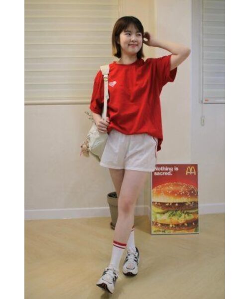 MENASOO(ミナス)の「RUNNING TRACK NYLON SHORTS_WHITE(その他パンツ・レディース・その他・S/M)」の22枚目の写真