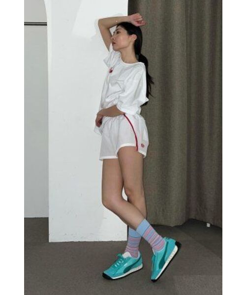 MENASOO(ミナス)の「RUNNING TRACK NYLON SHORTS_WHITE(その他パンツ・レディース・その他・S/M)」の13枚目の写真