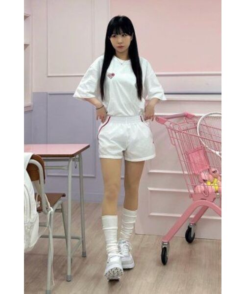 MENASOO(ミナス)の「RUNNING TRACK NYLON SHORTS_WHITE(その他パンツ・レディース・その他・S/M)」の14枚目の写真