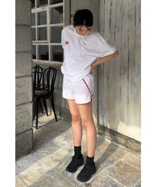 MENASOO(ミナス)の「RUNNING TRACK NYLON SHORTS_WHITE(その他パンツ・レディース・その他・S/M)」の15枚目の写真