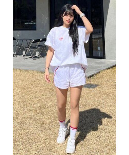 MENASOO(ミナス)の「RUNNING TRACK NYLON SHORTS_WHITE(その他パンツ・レディース・その他・S/M)」の16枚目の写真