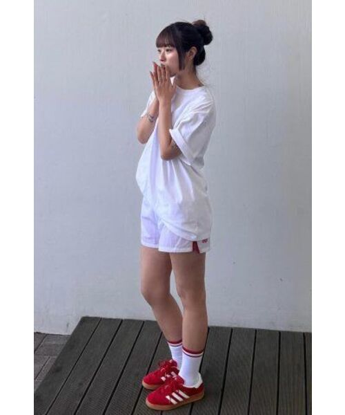 MENASOO(ミナス)の「RUNNING TRACK NYLON SHORTS_WHITE(その他パンツ・レディース・その他・S/M)」の9枚目の写真