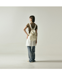 SYMBOL NYLON SMALL BACKPACK [IVORY]