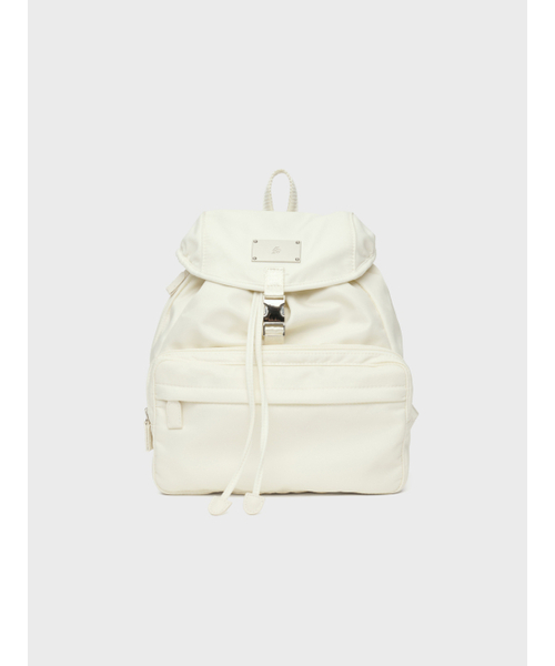 Salad bowls（サラダボール）の「SYMBOL NYLON SMALL BACKPACK [IVORY]（バックパック/リュック・レディース・アイボリー・FREE）」の12枚目の写真