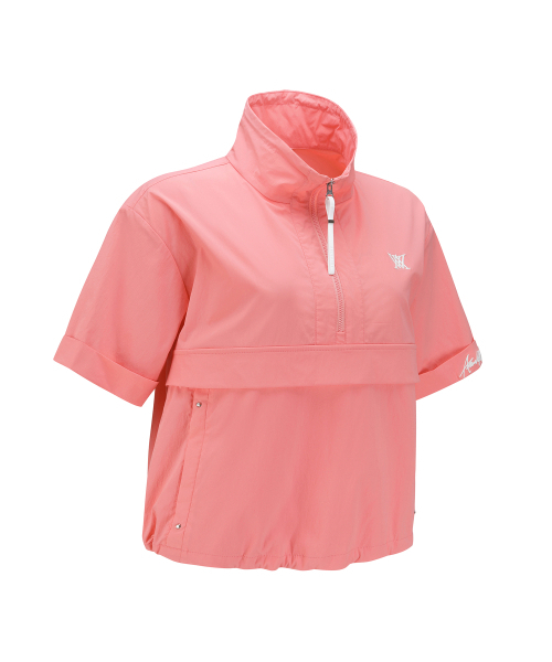 ANEW GOLF（アニューゴルフ）の「W SHORT SLEEVE ANORAK_CO（ナイロンジャケット・レディース・その他・X-SMALL）」の4枚目の写真
