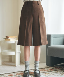 Classic Bermuda Pants - Brown