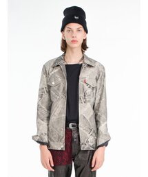 THE GREATEST（ザ　グレイテスト）の「Printing trucker Jaket（デニムジャケット）」