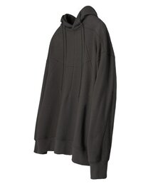 DGNAK（ディグナク）の「クロスダートオーバーフードパーカー（ダークグレー）_ PD3TS0808（パーカー）」