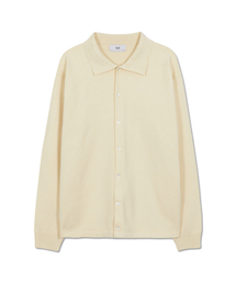 WEST GRAND BOULEVARD（ウエストグランドブルバード）の「メルシ セミオーバーハイネックカラーガーディガン BUTTER（カーディガン/ボレロ）」