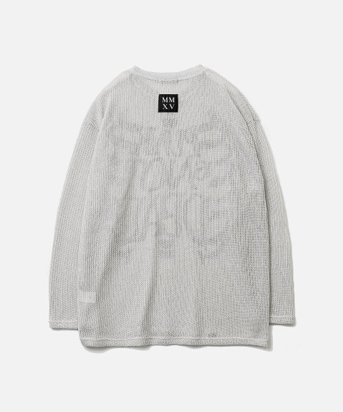 VASTIC(バスティック)の「本シースルーニット_メランジ(ニット/セーター・メンズ・その他・LARGE/MEDIUM/X-LARGE)」の3枚目の写真