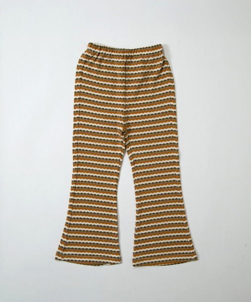 MAKE YOUR DAY（メイクユアデイ）の「レトロフレアパンツ■80～140cm（スウェットパンツ・キッズ・ブルー/ブラック/グリーン/オレンジ・80/90/100/110/120/130/140）」の8枚目の写真