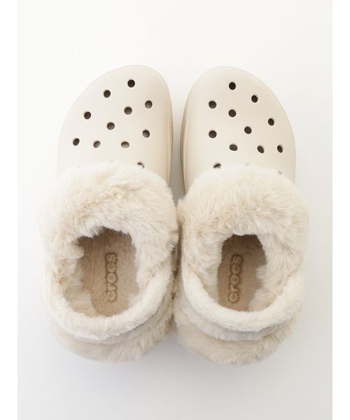 crocs（クロックス）の「【CROCS】211753-160 BAE LINED CLOG（スニーカー・レディース・アイボリー・24/23/25/22）」の7枚目の写真
