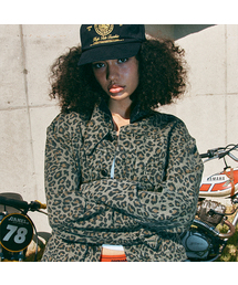 HIGHTIDEFRANKIE（ハイタイドフランキー）の「Leopardo Loco Trucker Khaki（デニムジャケット）」
