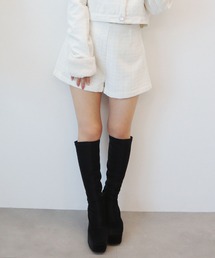 CECIL McBEE | ファンシーツイードショートパンツ(その他パンツ)