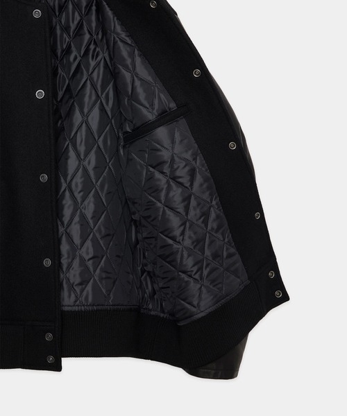 markaware（マーカウェア）の「【markaware/marka】ヴィンテージメルトン / アワードジャケット/Vintage Melton Award Jacket（デニムパンツ・メンズ・ブラック・1/2）」の4枚目の写真