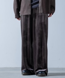 improves | ベロア素材 ワイド イージーパンツ(その他パンツ)