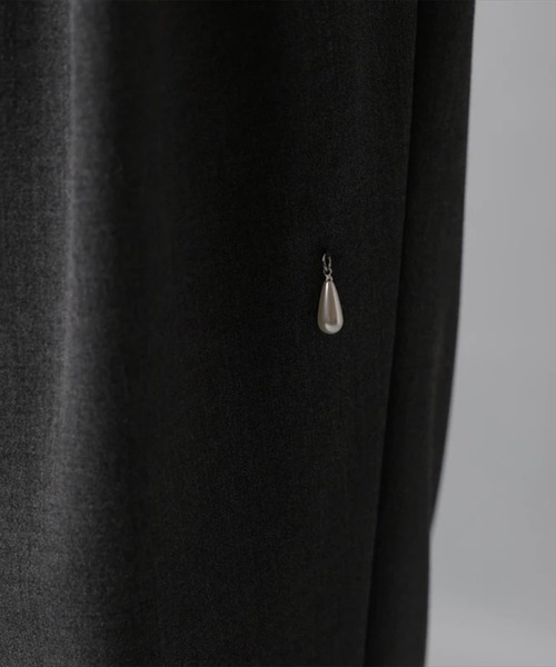 CADUNE（カデュネ）の「パール付きラウンドパンツ（その他パンツ・レディース・チャコールグレー/ブラック・38/36/34）」の15枚目の写真