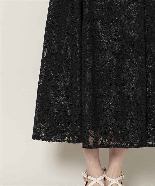 WILLSELECTION(ウィルセレクション)の「肩リボンパイピングレースワンピース(ドレス・レディース・ピンク/サックスブルー/ブラック・FREE)」の22枚目の写真