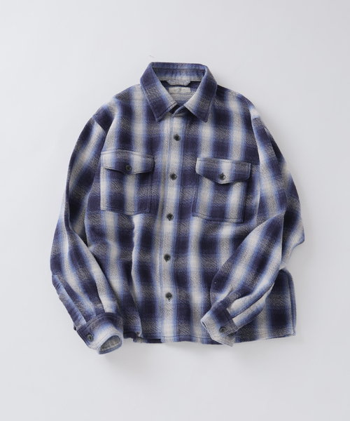 トリプルヤーン CPO シャツブルゾン（シャツ/ブラウス）｜JOURNAL