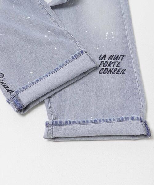 PICCADILLY(ピカデリー)の「『別注』PICCADILLY×URBAN RESEARCH 刺繍デニムパンツ(デニムパンツ・レディース・ライトグレー/ライトインディゴブルー・40/38/36)」の19枚目の写真