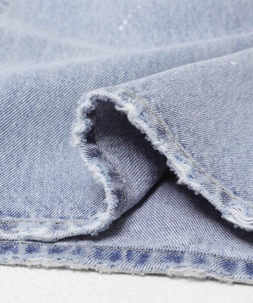 PICCADILLY(ピカデリー)の「『別注』PICCADILLY×URBAN RESEARCH 刺繍デニムパンツ(デニムパンツ・レディース・ライトグレー/ライトインディゴブルー・40/38/36)」の21枚目の写真