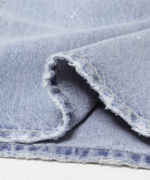 PICCADILLY(ピカデリー)の「『別注』PICCADILLY×URBAN RESEARCH 刺繍デニムパンツ(デニムパンツ・レディース・ライトグレー/ライトインディゴブルー・40/38/36)」の17枚目の写真