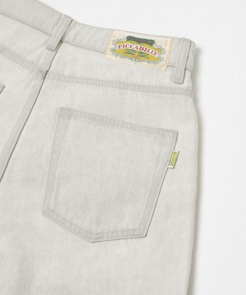 PICCADILLY(ピカデリー)の「『別注』PICCADILLY×URBAN RESEARCH 刺繍デニムパンツ(デニムパンツ・レディース・ライトグレー/ライトインディゴブルー・40/38/36)」の21枚目の写真