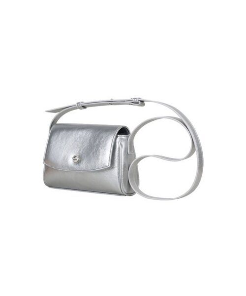 SEMICODE(セミコード)の「capture bag micro - crinkle silver(メッセンジャーバッグ・レディース・その他・FREE)」の3枚目の写真