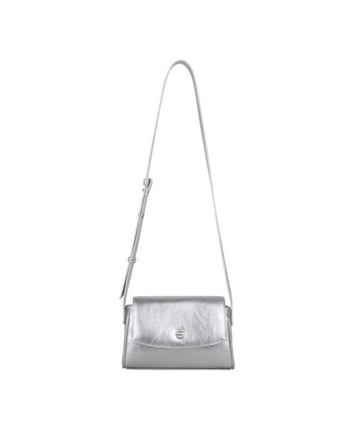 SEMICODE(セミコード)の「capture bag micro - crinkle silver(メッセンジャーバッグ・レディース・その他・FREE)」の5枚目の写真