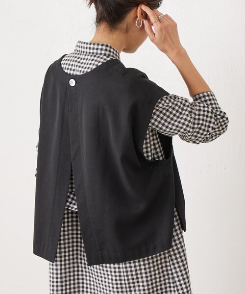 BEARDSLEY（ビアズリー）の「ギンガムシャツワンピ（ワンピース・レディース・ブラック・FREE）」の15枚目の写真