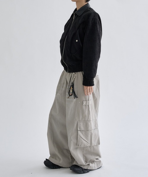 EPNK(イーピーエヌケー)の「Fake leather suede flight Jaket / フェイクレザースエードフライトジャケット(ブルゾン・メンズ・ブラウン/ブラック・MEDIUM/LARGE)」の15枚目の写真